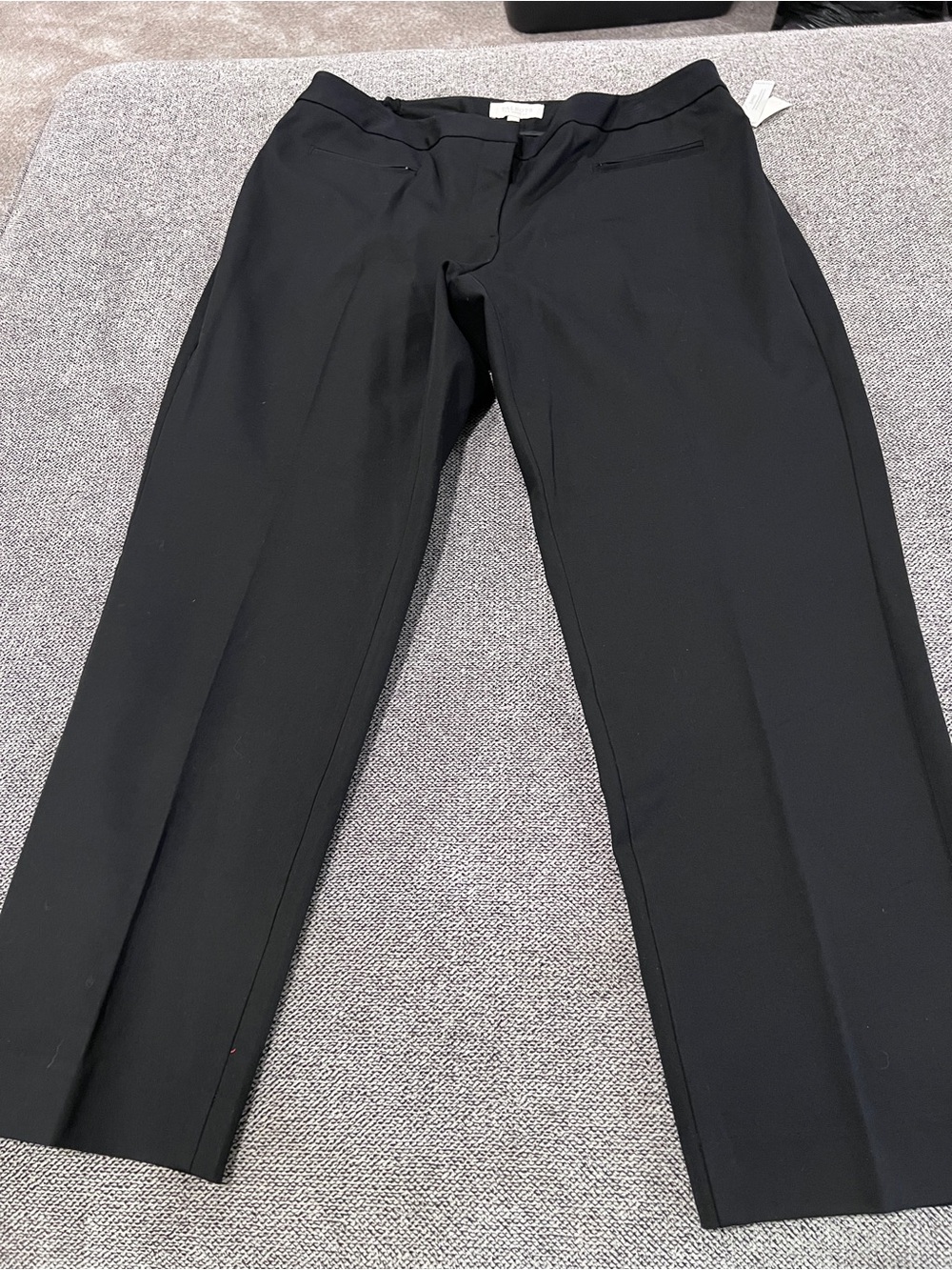 NWT Talbots Women’s Tailored Black Casual Pants - Modern Straight Leg